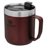 Термокружка Stanley Classic с ручкой 0,35 л, бордовая (10-09366-008)