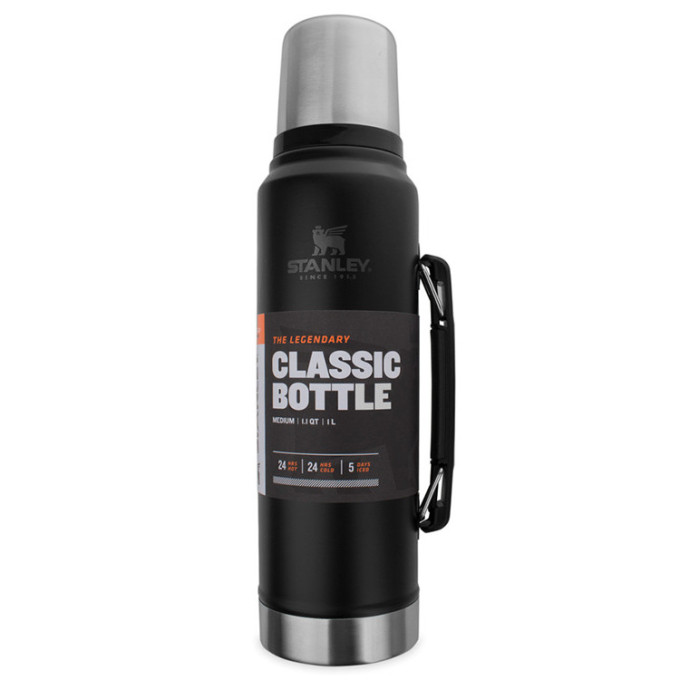 Термос Stanley Classic 1 л, черный