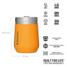 Термостакан Stanley GO Everyday Wine Tumbler 0,29 л, жёлтый (10-10292-066)