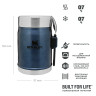 Термос для еды Stanley Classic 0,4 л, синий (10-09382-006)