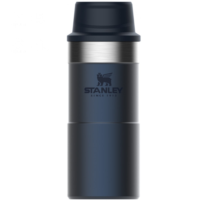 Термокружка Stanley Classic Trigger Action One Hand 2.0 0,35 л, синяя (10-09848-009)